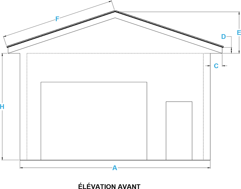 Front elevation view